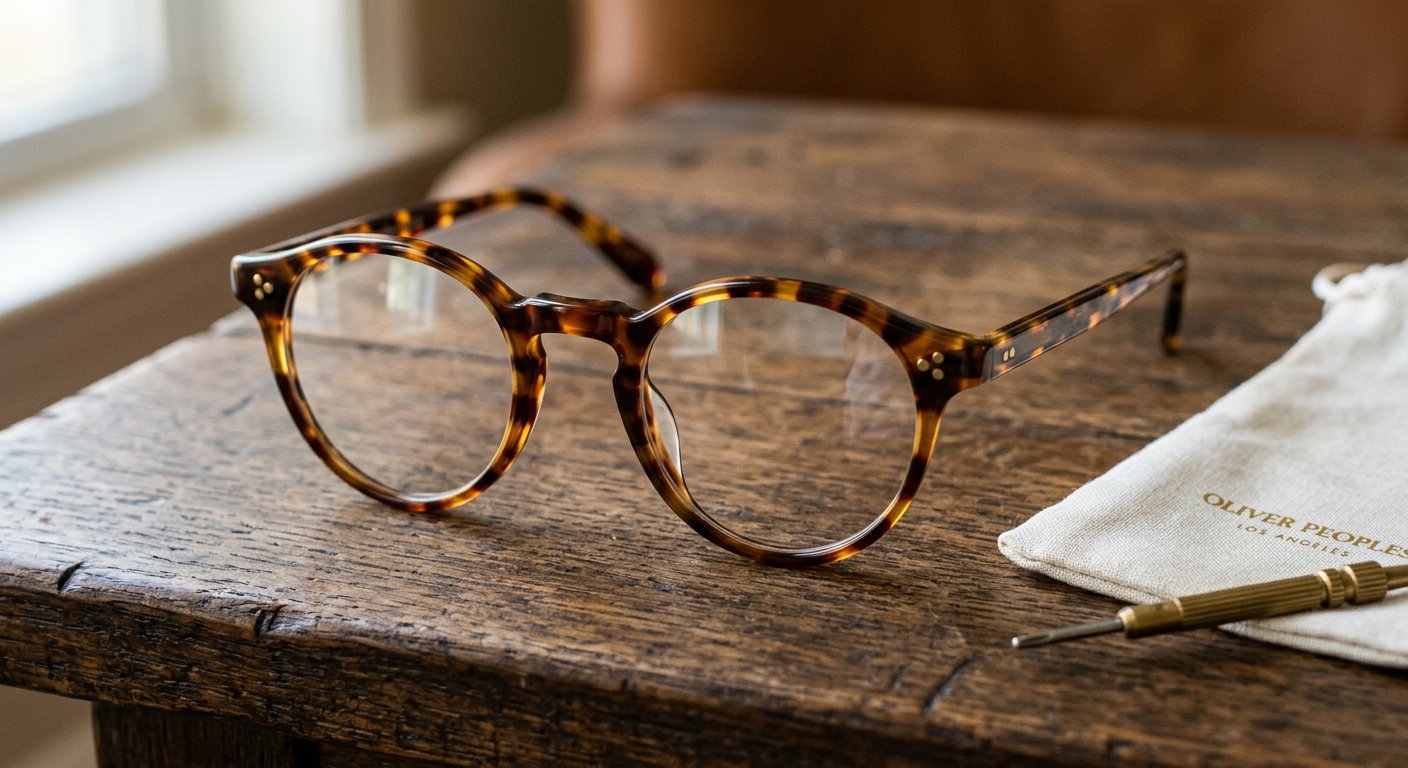 Round Vintage Tortoise